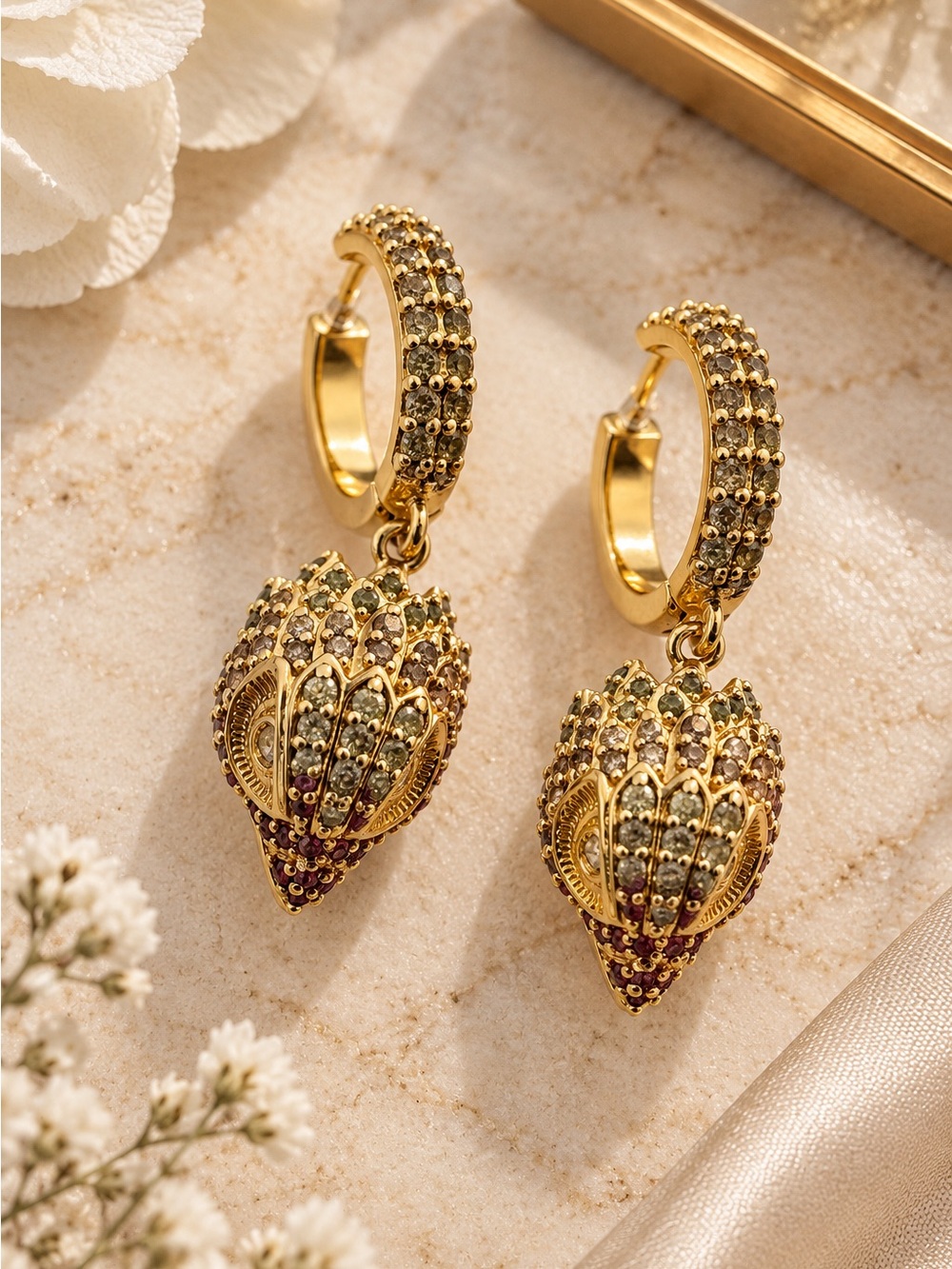 Kurt Geiger PAVE EAGLE EARRINGS